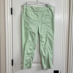 Mint Green Cropped Pants